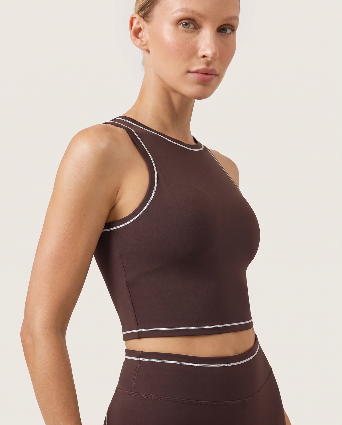 Brassière Varsity - Espresso - Joy Studio - Sportswear