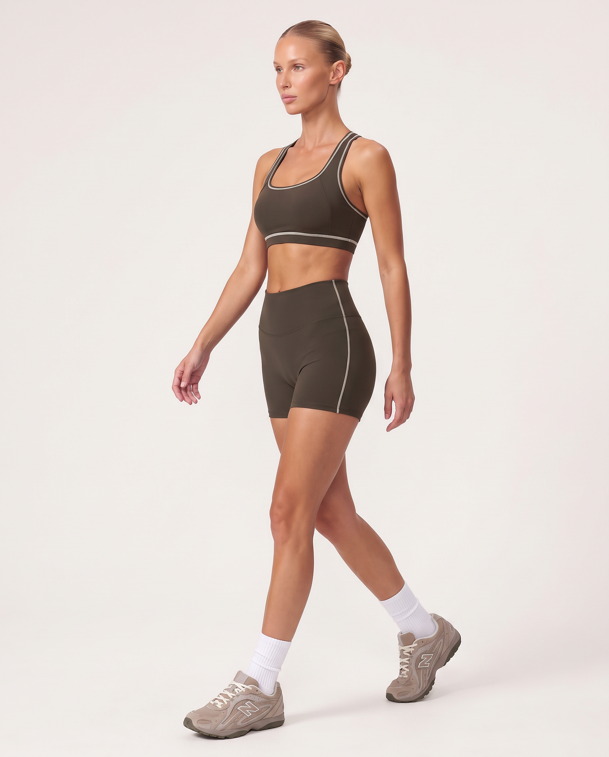 Short Track - Cacao - Joy Studio - Sportswear