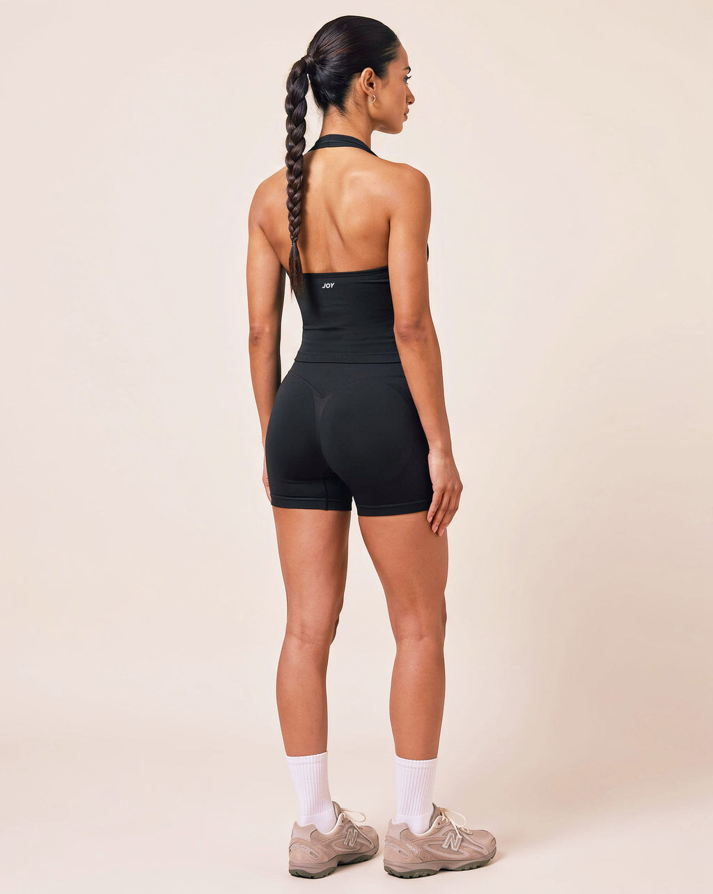 Soft Scrunch Bra Tank - Onyx