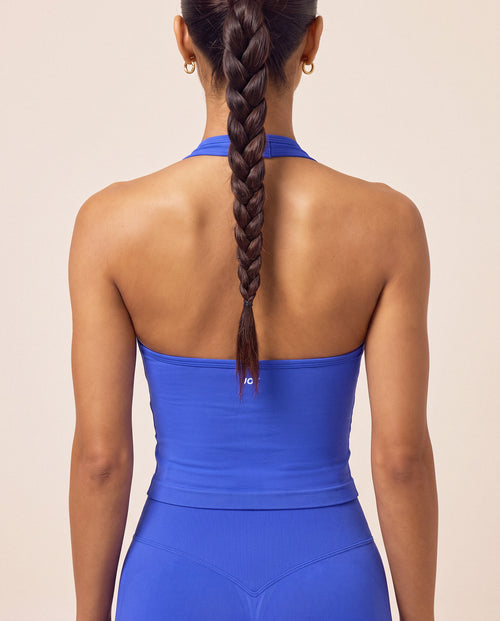 Soft Scrunch Bra Tank - Electric