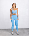 Ensemble Sculpt Scrunch - Sky - Joy Studio - Sportswear