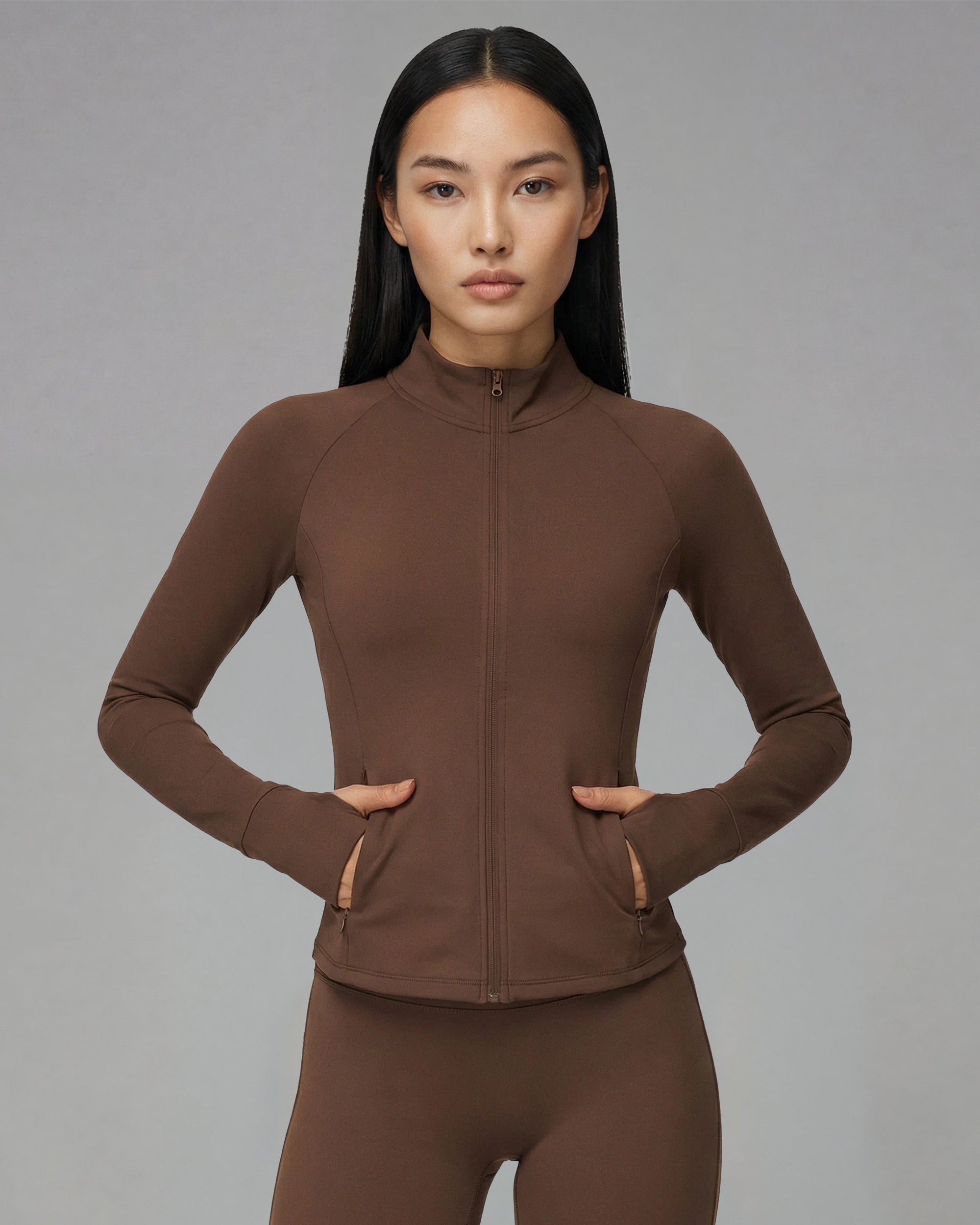 Veste Zippée Softform™ - Brown - Joy Studio - Sportswear